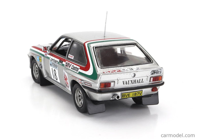 Vauxhall Chevette Hsr (night Version) N°18 Rally Rac Lombard 1980 Jimmy Mcrae - Mike Nicholson 1:43 IXO Models strieborná