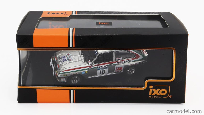 Vauxhall Chevette Hsr (night Version) N°18 Rally Rac Lombard 1980 Jimmy Mcrae - Mike Nicholson 1:43 IXO Models strieborná