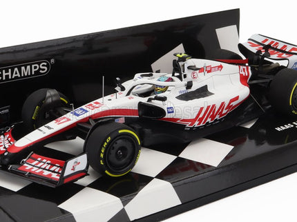 HAAS | F1  VF-22 TEAM HAAS N 47 CANADA GP 2022 MICK SCHUMACHER | WHITE BLACK RED