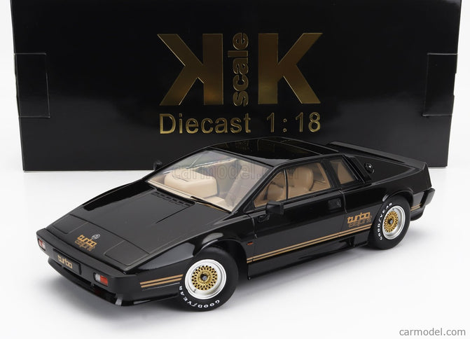 Lotus Esprit Turbo 1981 1:18 KK Scale čierna