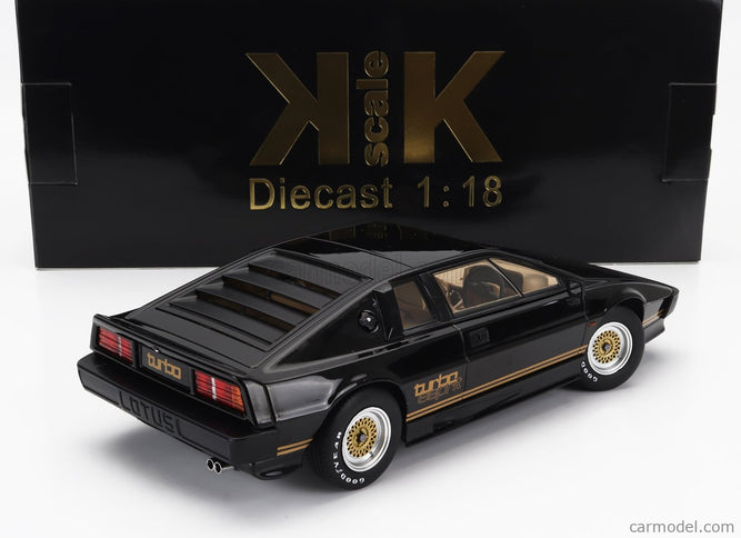 Lotus Esprit Turbo 1981 1:18 KK Scale čierna