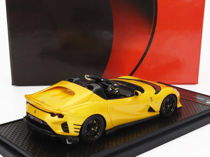 FERRARI | 812 COMPETIZIONE A SPIDER 2022 - BLACK WHEELS | GIALLO TRISTRATO - YELLOW MET