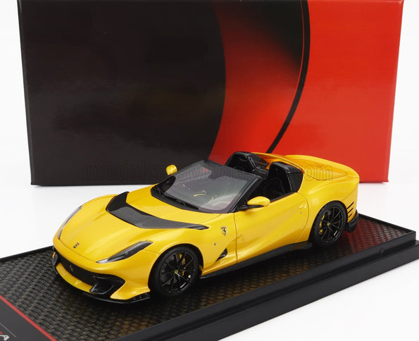 FERRARI | 812 COMPETIZIONE A SPIDER 2022 - BLACK WHEELS | GIALLO TRISTRATO - YELLOW MET