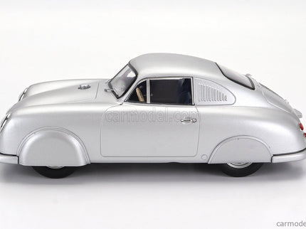 Porsche 356 SL Coupe Bez Dekorácií Version 1951 1:18 Werk83 strieborná