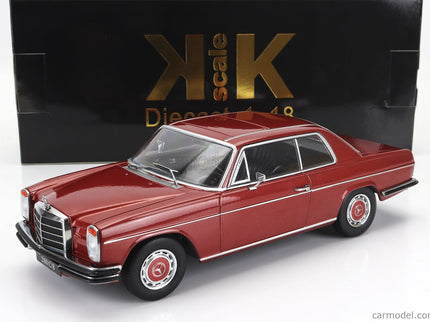 Mercedes Benz 280C/8 (W114) Coupe 1969 1:18 KK Scale červená metalická