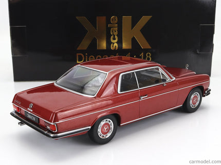 Mercedes Benz 280C/8 (W114) Coupe 1969 1:18 KK Scale červená metalická