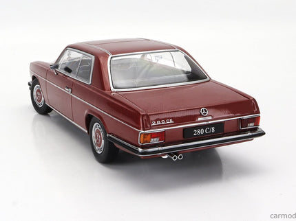 Mercedes Benz 280C/8 (W114) Coupe 1969 1:18 KK Scale červená metalická