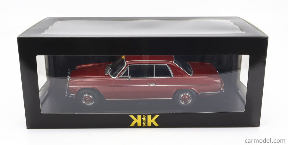 Mercedes Benz 280C/8 (W114) Coupe 1969 1:18 KK Scale červená metalická