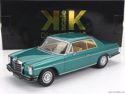 Mercedes Benz 280C/8 (W114) Coupe 1969 1:18 KK Scale zelená metalická