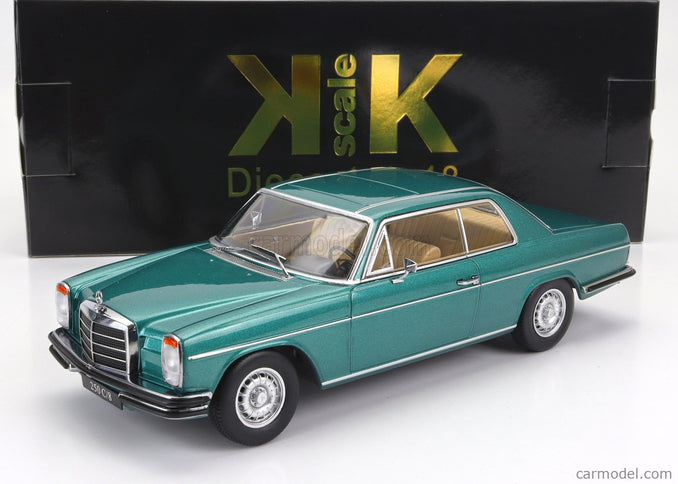 Mercedes Benz 280C/8 (W114) Coupe 1969 1:18 KK Scale zelená metalická