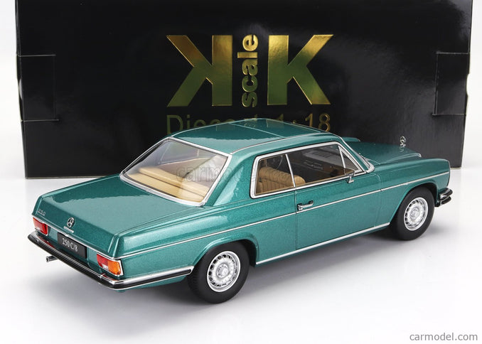 Mercedes Benz 280C/8 (W114) Coupe 1969 1:18 KK Scale zelená metalická