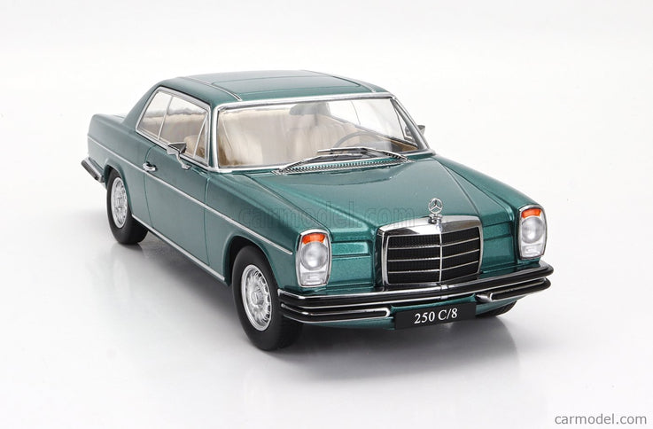 Mercedes Benz 280C/8 (W114) Coupe 1969 1:18 KK Scale zelená metalická