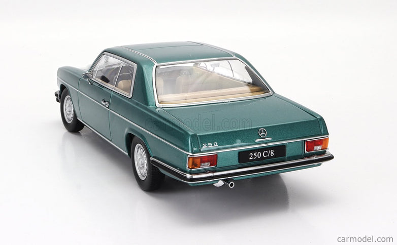 Mercedes Benz 280C/8 (W114) Coupe 1969 1:18 KK Scale zelená metalická