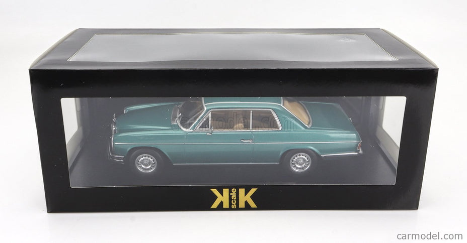 Mercedes Benz 280C/8 (W114) Coupe 1969 1:18 KK Scale zelená metalická