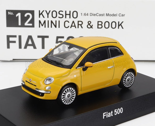 FIAT | NUOVA 500 2007 WITH BOOK - CON LIBRO | YELLOW