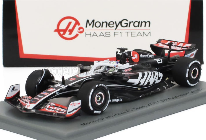 HAAS | F1  FW24 TEAM MONEYGRAM HAAS N 27 AUSTRALIAN GP 2024 NICO HULKENBERG | BLACK WHITE