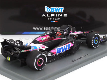 ALPINE | F1  A524 TEAM BWT ALPINE N 31 BAHRAIN GP 2024 ESTEBAN OCON | BLACK BLUE PINK