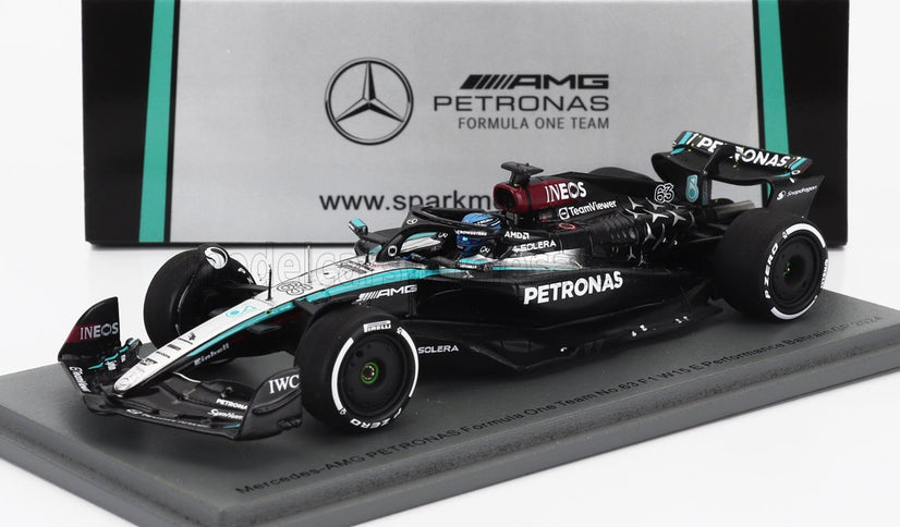 MERCEDES GP | F1  W15 EQ PERFORMANCE TEAM AMG PETRONAS MOTORSPORT N 63 BAHRAIN GP 2024 GEORGE RUSSELL | BLACK SILVER GREEN