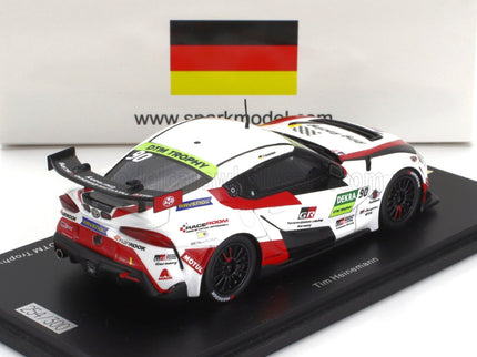 TOYOTA | SUPRA GR GT4 TEAM TOYOTA GAZOO RACING N 90 EUROPE CHAMPION DTM TROPHY 2022 TIM HEINEMANN | WHITE RED BLACK