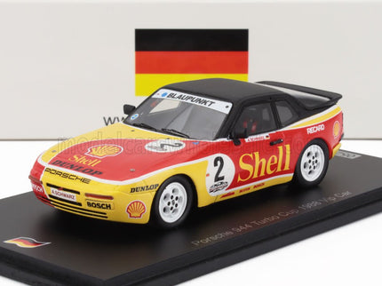 PORSCHE | 944 TURBO N 16 SHELL TURBO CUP GERMANY 1988 ARMIN SCHWARZ | YELLOW RED BLACK