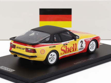 PORSCHE | 944 TURBO N 16 SHELL TURBO CUP GERMANY 1988 ARMIN SCHWARZ | YELLOW RED BLACK