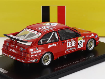 FORD ENGLAND | SIERRA RS COSWORTH TEAM ANDY ROUSE ENGINEERING N 8 24h SPA 1987 ANDY ROUSE - WIN PERCY - THIERRY TASSIN | DARK ORANGE