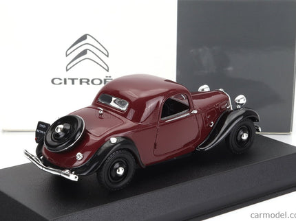 Citroen Traction 7C Coupe 1937 1:43 Norev červená čierna
