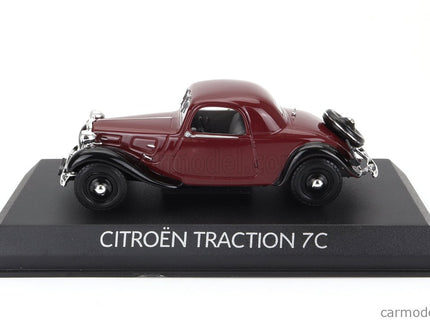 Citroen Traction 7C Coupe 1937 1:43 Norev červená čierna