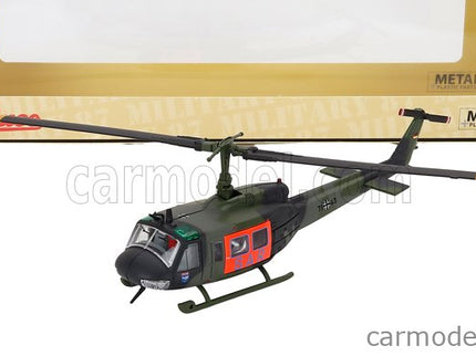 Bell UH1D Helicopter Sar Search A Rescue Military 1984 1:87 Schuco vojenská zelená