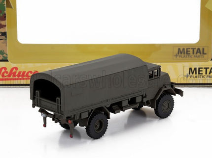 MAN | 630 TRUCK TELONATO GERMAN ARMY 2-ASSI 1958 | MILITARY GREEN