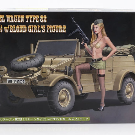 Volkswagen Type 82 Cabriolet Open Military 1940 1:24 Hasegawa /