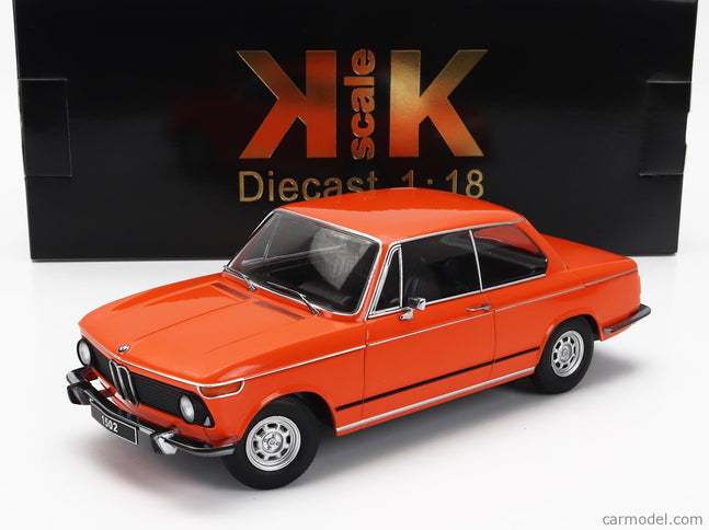 BMW 1502 2-SERIES 1974 1:18 KK Scale oranžová