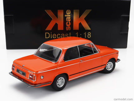 BMW 1502 2-SERIES 1974 1:18 KK Scale oranžová