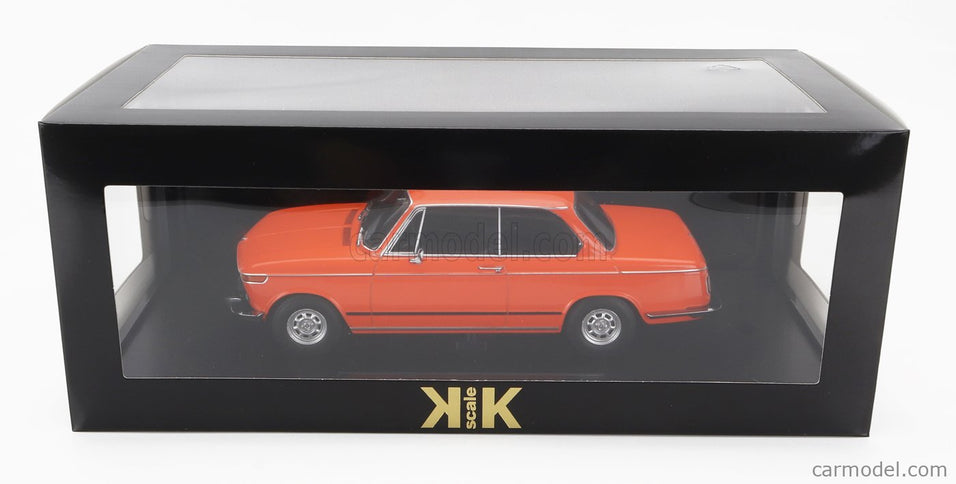 BMW 1502 2-SERIES 1974 1:18 KK Scale oranžová