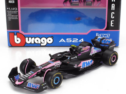 ALPINE | F1  A524 TEAM BWT ALPINE N 10 SEASON 2024 PIERRE GASLY | BLACK BLUE PINK
