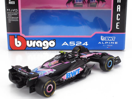 ALPINE | F1  A524 TEAM BWT ALPINE N 10 SEASON 2024 PIERRE GASLY | BLACK BLUE PINK