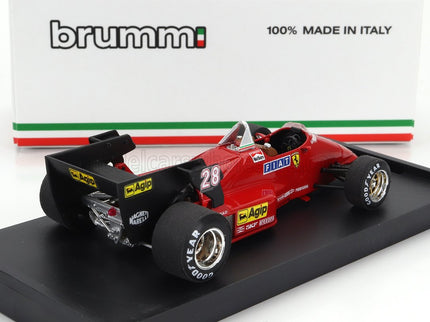 FERRARI | F1  126C4 N 28 BELGIUM GP 1984 RENE ARNOUX | RED BLACK