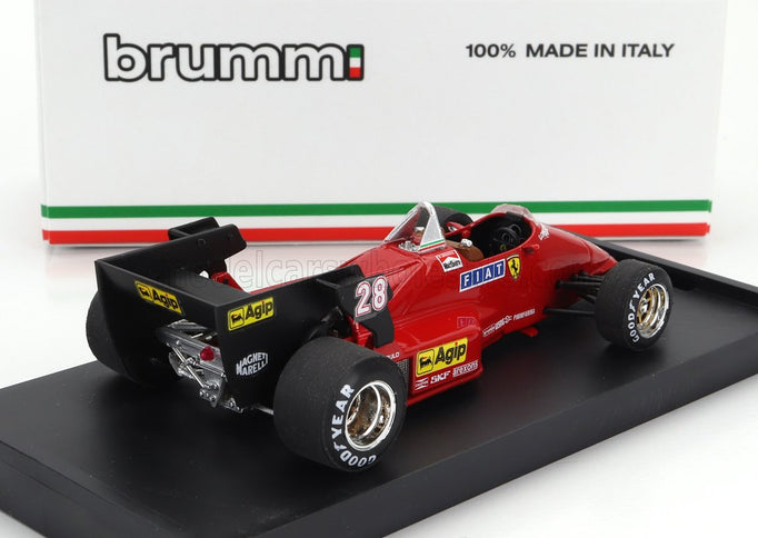 FERRARI | F1  126C4 N 28 BELGIUM GP 1984 RENE ARNOUX | RED BLACK