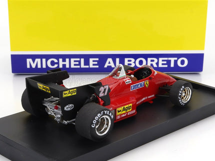 FERRARI | F1 126C4 N 27 WINNER BELGIUM GP 1984 MICHELE ALBORETO | RED BLACK