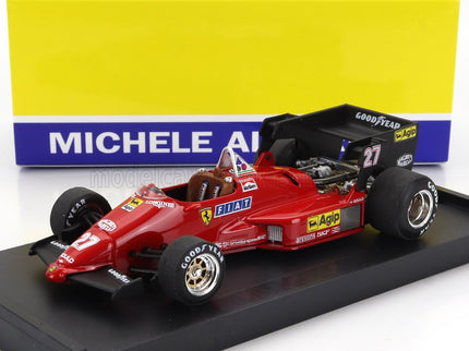 FERRARI | F1 126C4 N 27 WINNER BELGIUM GP 1984 MICHELE ALBORETO | RED BLACK