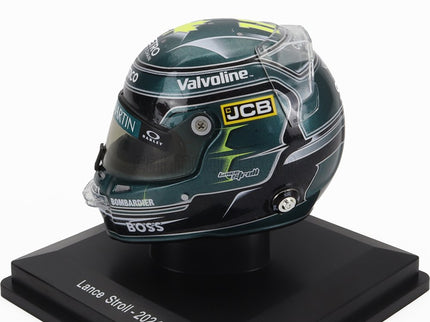 Stilo Helmet F1 Helma Lance Stroll Team Aston Martin Aramco Cognizant N°18 Sezóna 2024 1:5 Spark Model zelená
