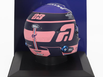 BELL HELMET | CASCO HELMET F1 ALEXANDER ALBON TEAM WILLIAMS RACING N 23 SEASON 2024 | BLUE PINK