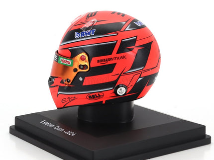 Bell Helmet F1 Helma Esteban Ocon Team Bwt Alpine N°31 Sezóna 2024 1:5 Spark Model červená