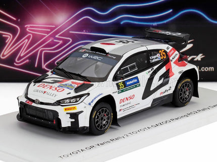 TOYOTA | YARIS GR RALLY2 TEAM TOYOTA GAZOO RACING N 35 RC2 RALLY SWEDEN 2024 HIKARU KOGURE - TOPI MATIAS LUHTINEN | WHITE