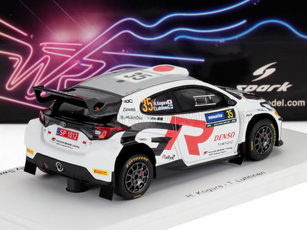TOYOTA | YARIS GR RALLY2 TEAM TOYOTA GAZOO RACING N 35 RC2 RALLY SWEDEN 2024 HIKARU KOGURE - TOPI MATIAS LUHTINEN | WHITE