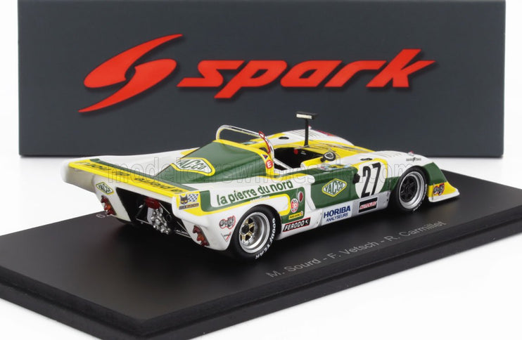 CHEVRON | B36 2.0L S4 TEAM SOCIETE RACING N 27 24h LE MANS 1979 MARC SOURD - FLORIAN VETSCH - ROBERT CARMILLET | WHITE BLACK YELLOW
