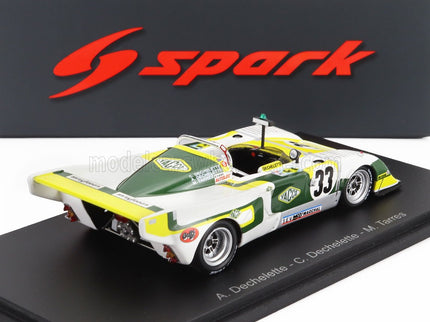 CHEVRON | B36 2.0L S4 TEAM SOCIETE RACING N 33 24h LE MANS 1979 ALAIN DECHELETTE - CHARLES DECHELETTE - MARCEL TARRES | WHITE BLACK YELLOW