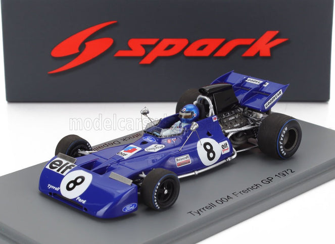 TYRRELL | F1  004 N 8 FRANCE GP 1972 PATRICK DEPAILLER | BLUE