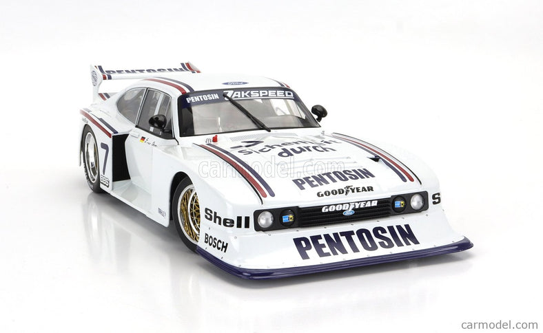 Ford Capri Turbo Gr.5 Zakspeed N°7 DRM 1983 Jorg Van Ommen 1:18 Werk83 biela