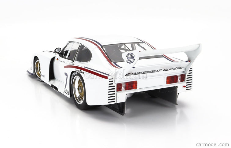 Ford Capri Turbo Gr.5 Zakspeed N°7 DRM 1983 Jorg Van Ommen 1:18 Werk83 biela